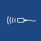 [TX4-5-8-40-4M] 4 MHz Transducer TX4-5-8-40 - up to 60°C - 4 m cable